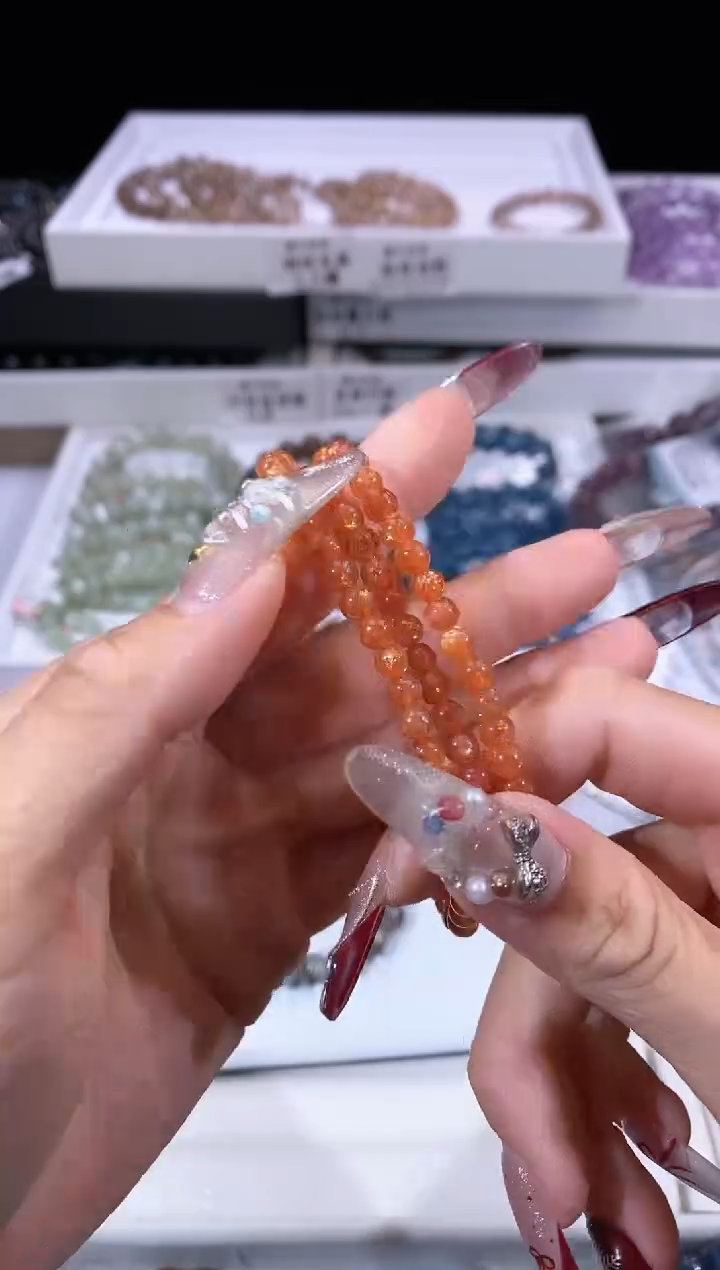 【闪购商品】水晶手链未镶嵌金太阳