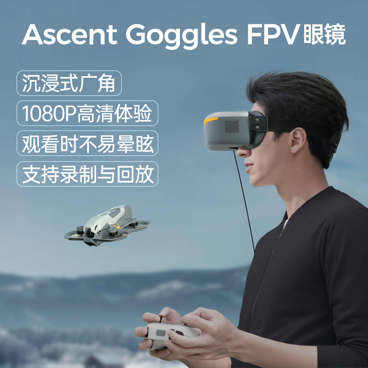 CADDX PROTOS套装Ascent Goggles FPV眼镜