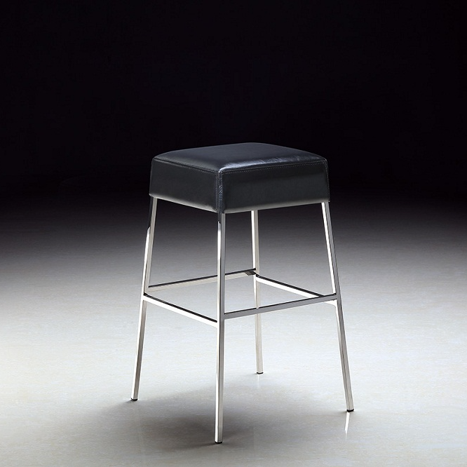 包豪斯风意式餐椅吧台椅家用别墅大平层餐凳轻奢风法式极简定制