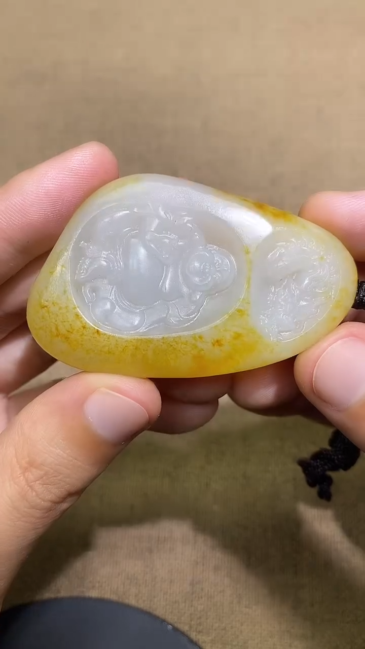 颈饰未镶嵌和田玉A7