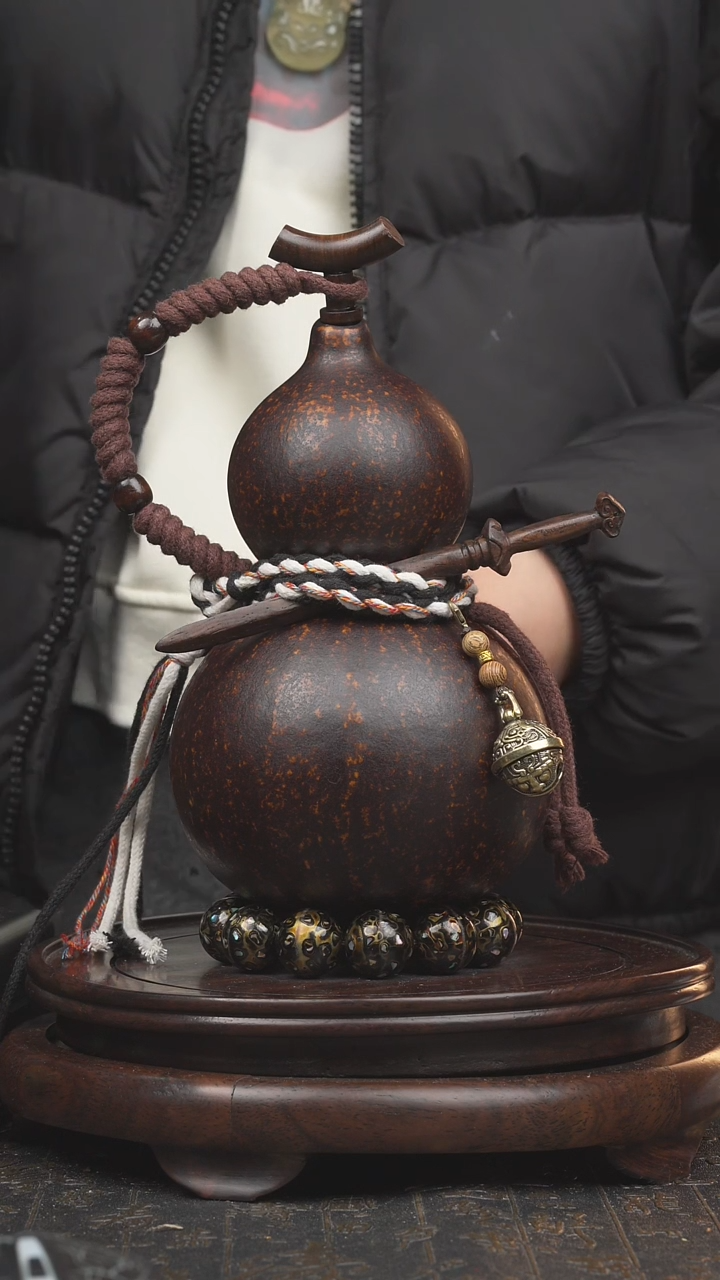 【闪购商品】0211号大漆酒葫芦  一物一拍