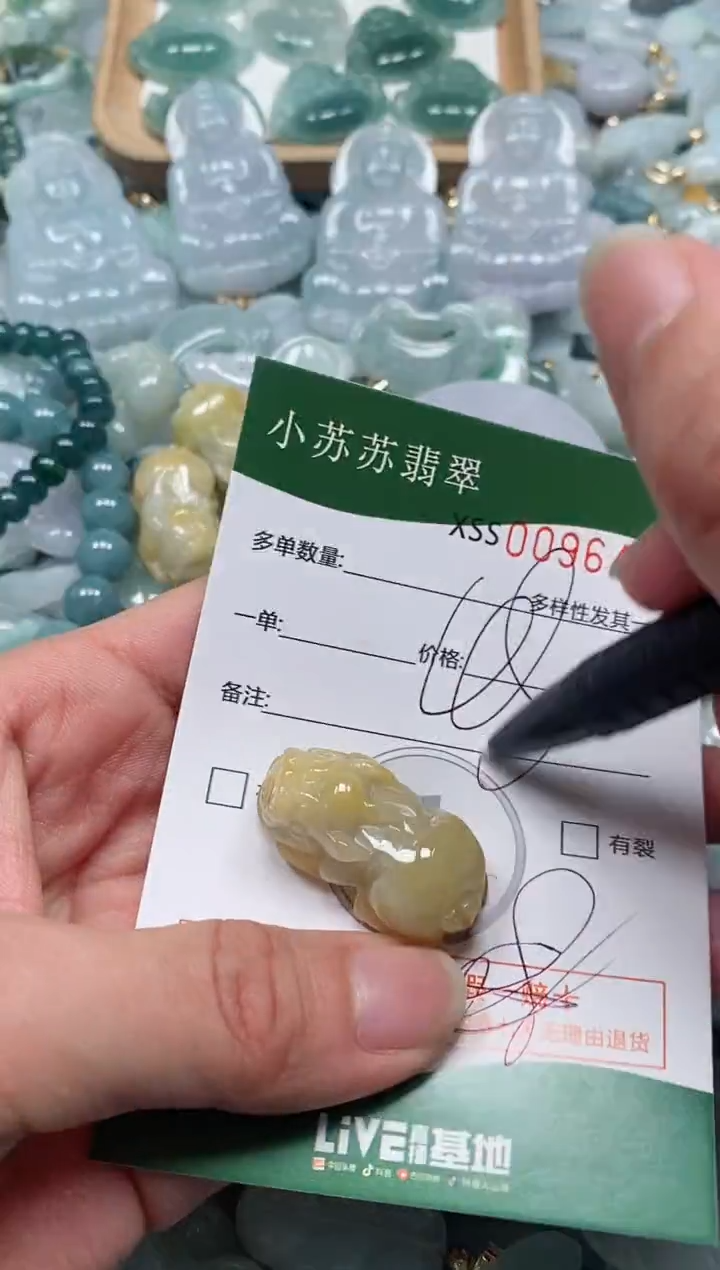 【闪购商品】翡翠颈饰未镶嵌闪购商品0096448