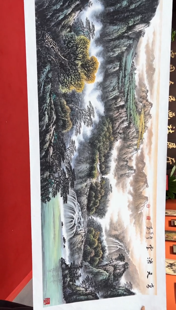 【闪购商品】国画道一老师亲笔绘画作品B52