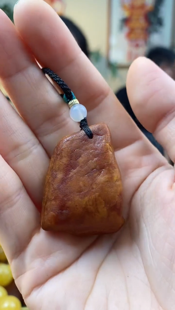 【闪购商品】琥珀颈饰未镶嵌吊坠