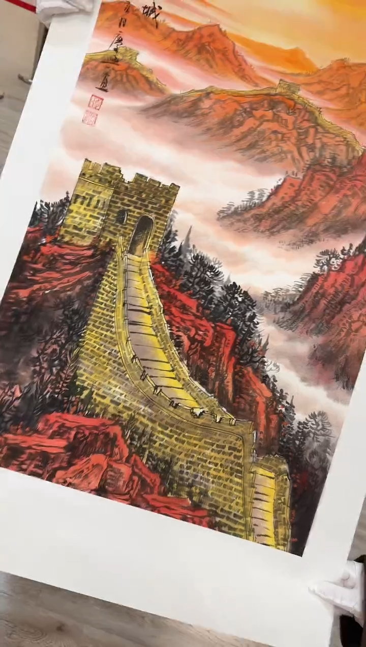 国画9赵隆轩美术馆李庆兴老师作品