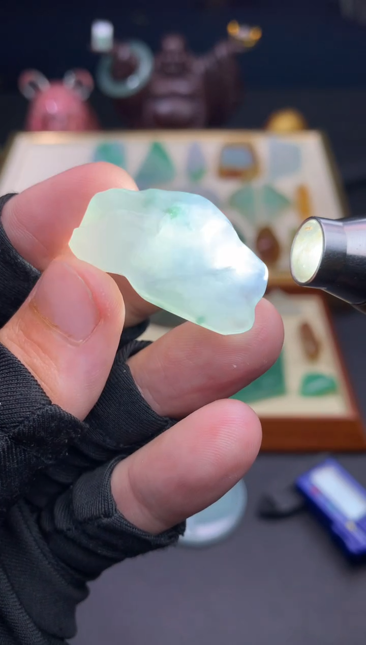 未镶嵌定制翡翠天然翡翠裸石（包工）