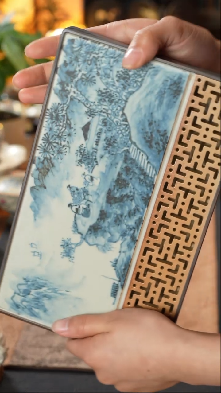 【闪购商品】朴云堂山水茶盘朴云堂山水茶盘