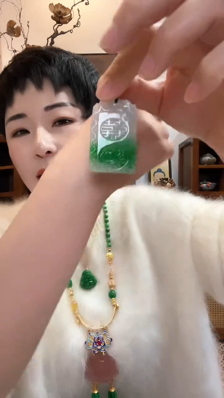 吊坠(赠链)未镶嵌翡翠多样性发货419