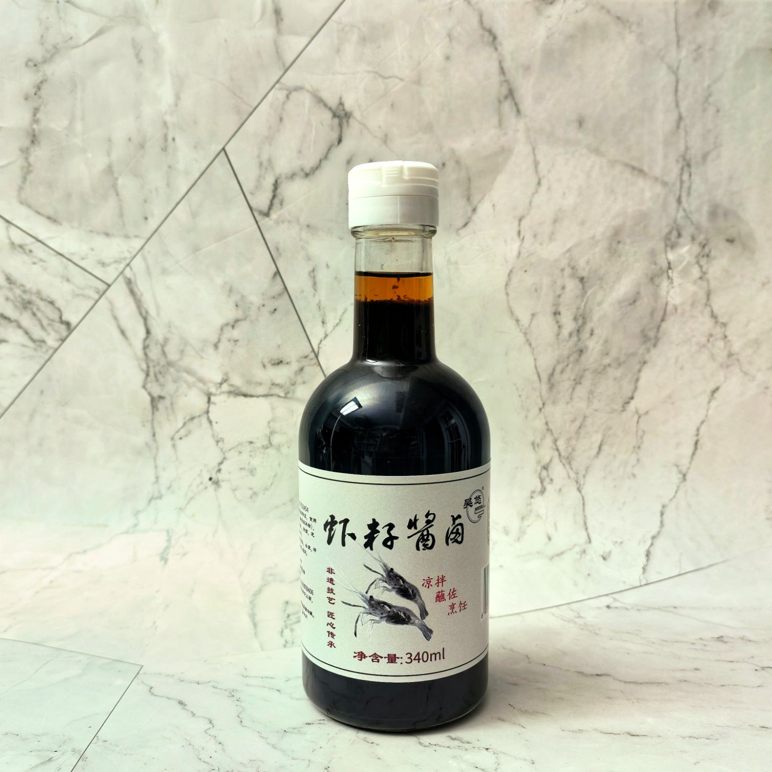 吴悠虾籽酱卤手工非遗技艺340ml