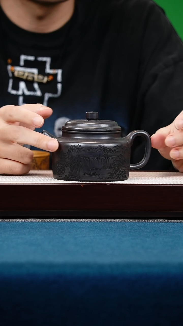 茶壶紫砂石黄德钟