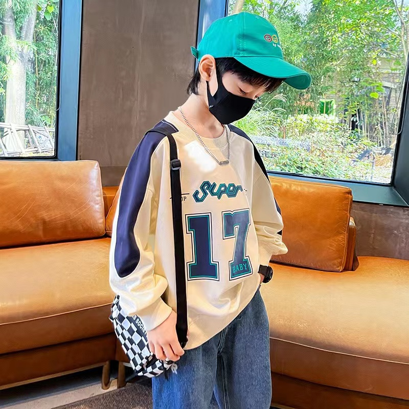 【黑爸爸童装】厚款男童卫衣长袖休闲春秋男童断码孤品8号