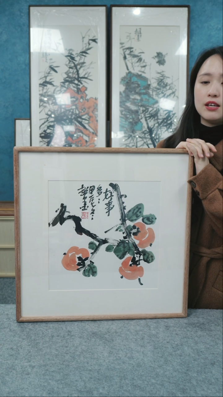 【闪购商品】国画50*50郑志超老师花鸟