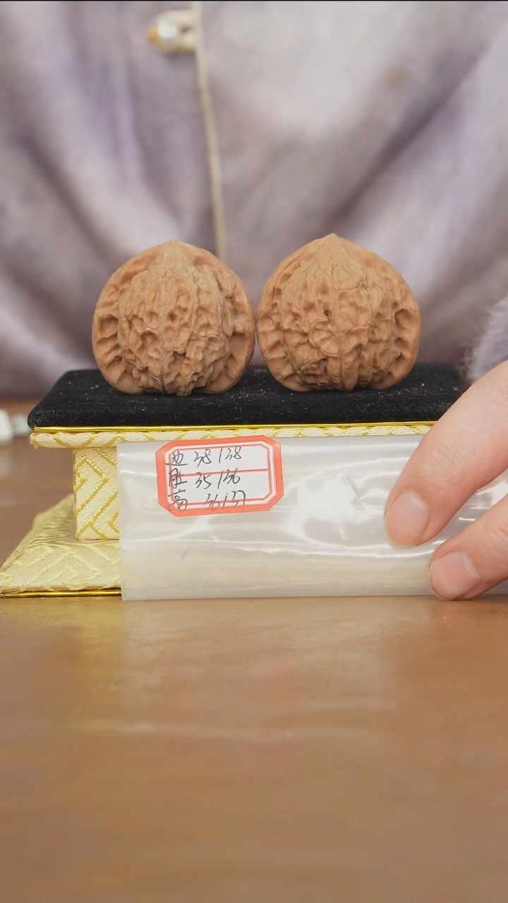 把件文玩核桃非嫁接将军帽