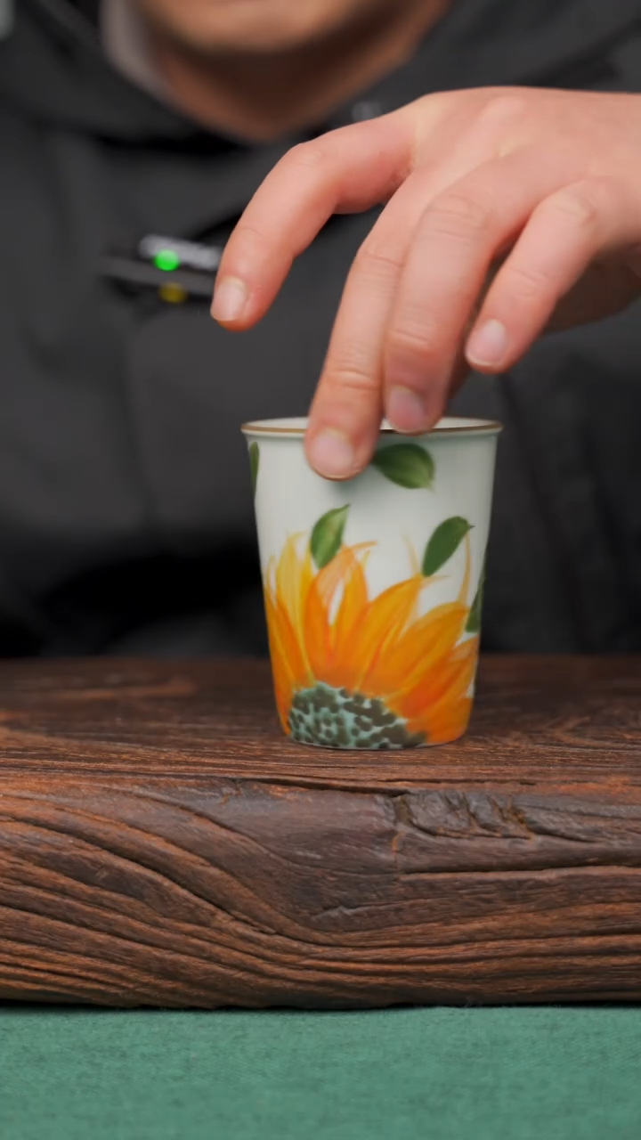 【闪购商品】瓷片1景德镇杯釉下手工手绘瓷器