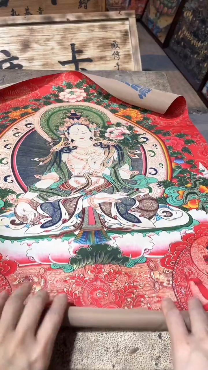 卷轴画玖忆唐卡TK37