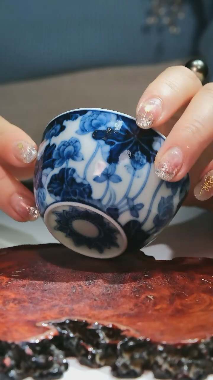 【闪购商品】清本源-荷花卧足杯