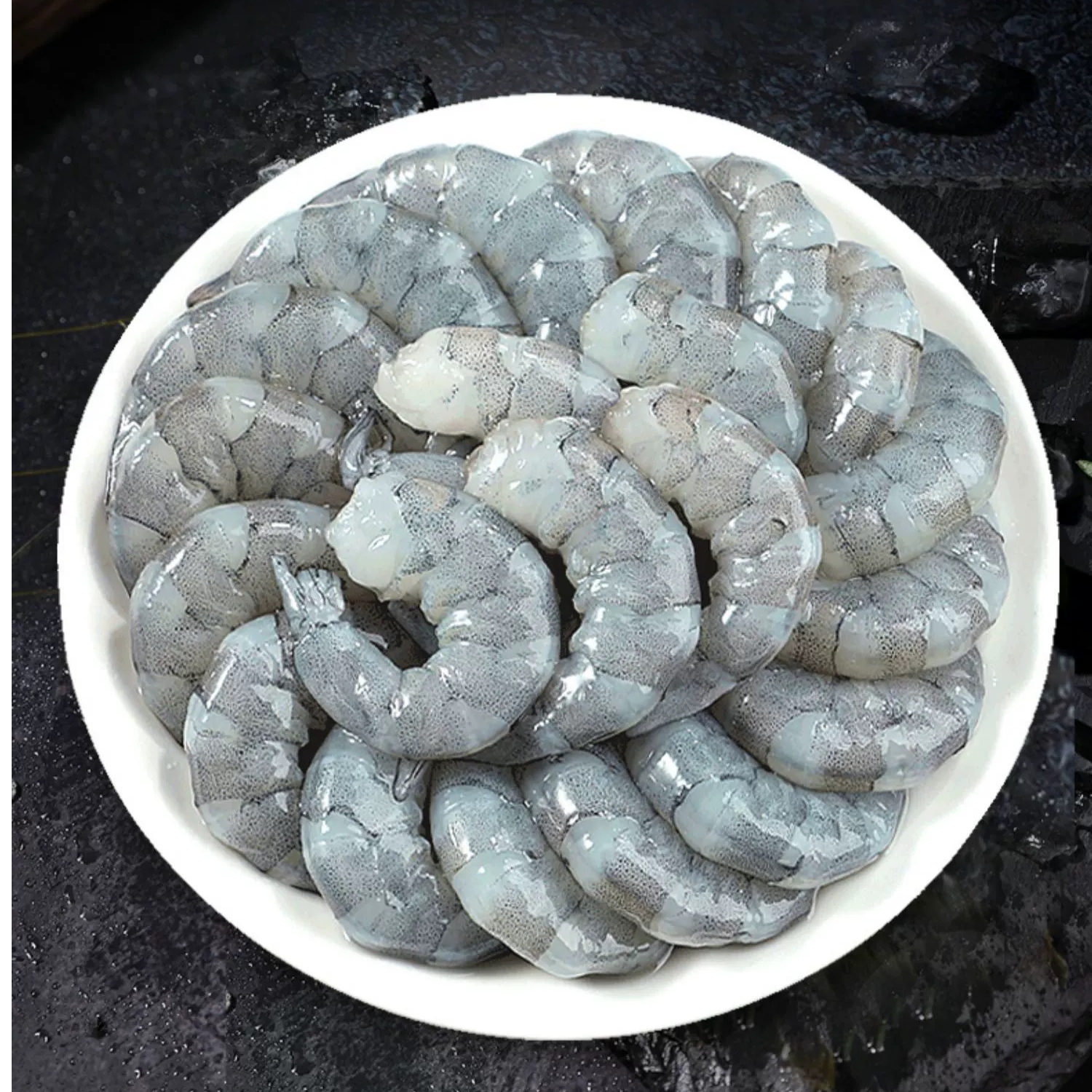 A新鲜手剥虾仁包装到手三斤顺丰京东冷链包邮
