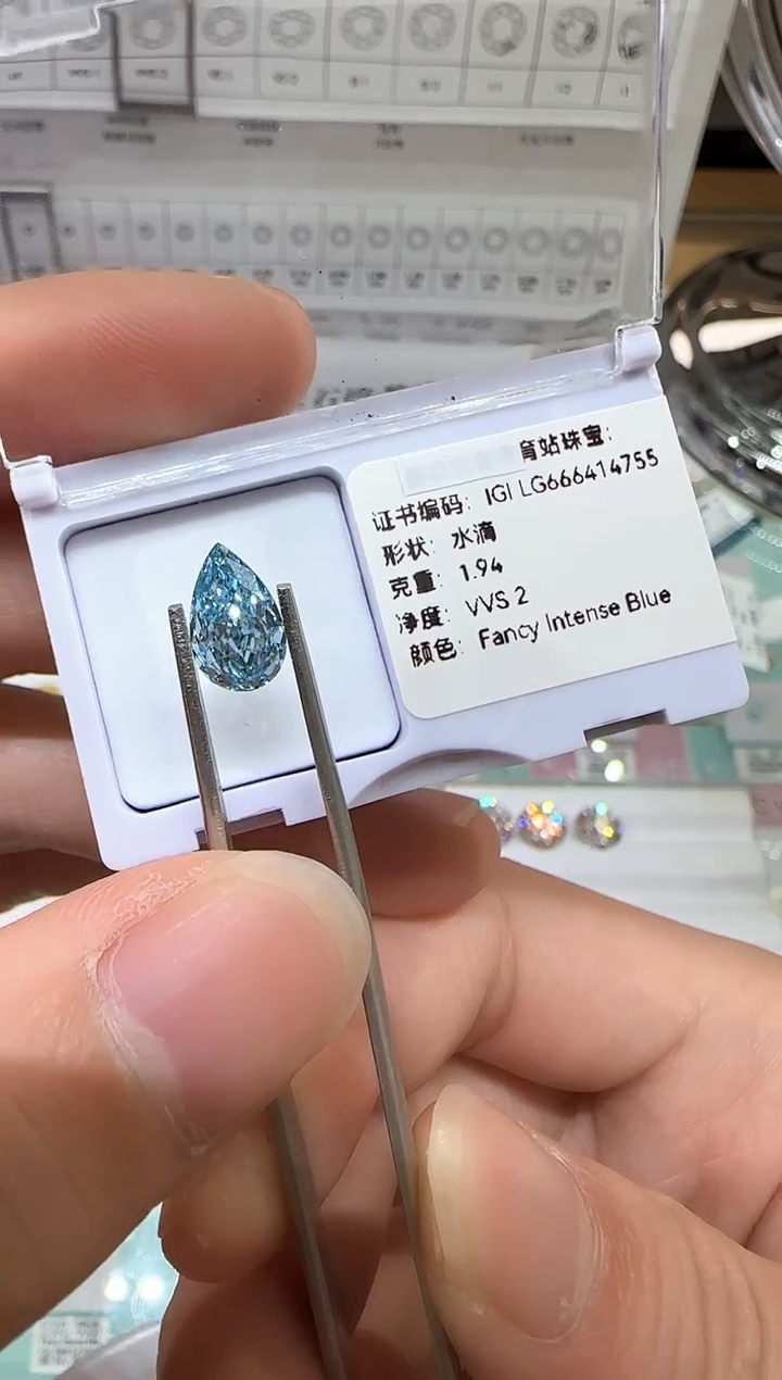 【闪购商品】实验室培育钻石未镶嵌@ 1.94ct 先鉴赏，再定制！