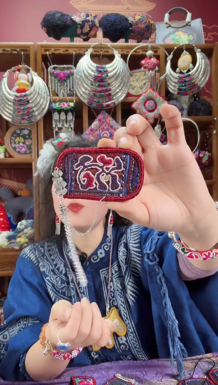 刺绣发夹53甜甜家