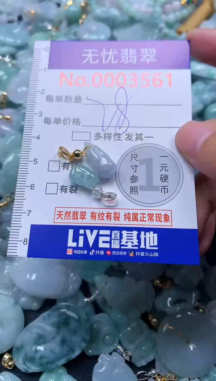 颈饰未镶嵌翡翠3561