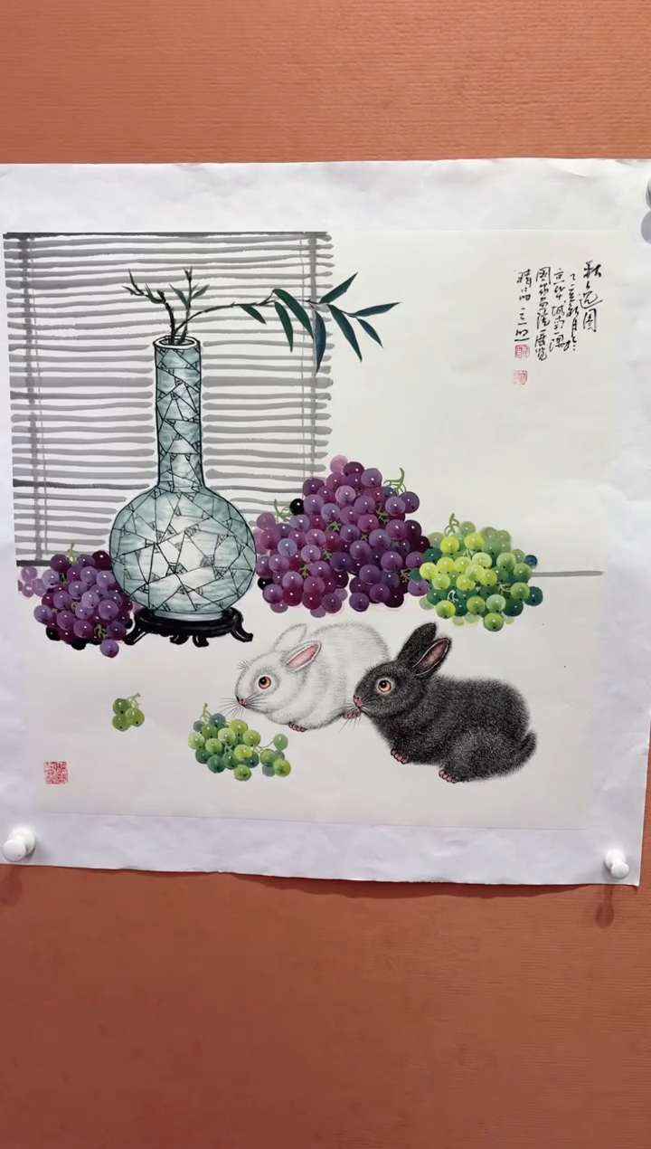 国画师立照老师国画作品