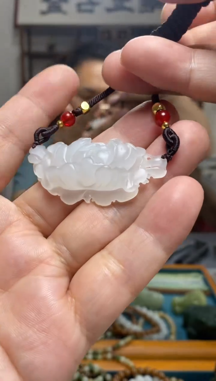 和田玉未镶嵌挂件7