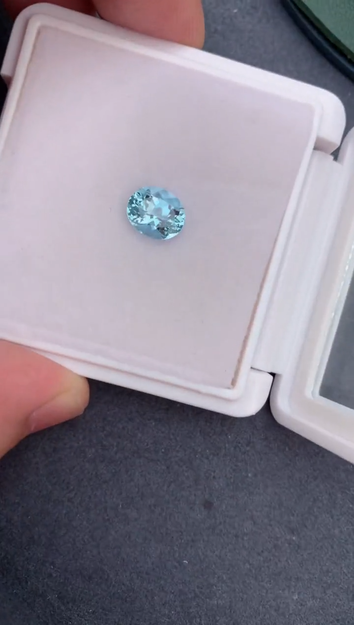 【闪购商品】海蓝宝石裸石未镶嵌2ct海蓝宝