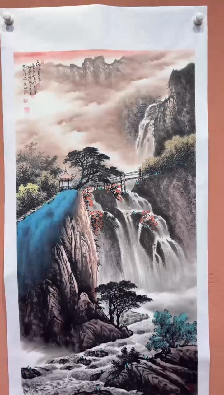 国画师立照老师国画作品