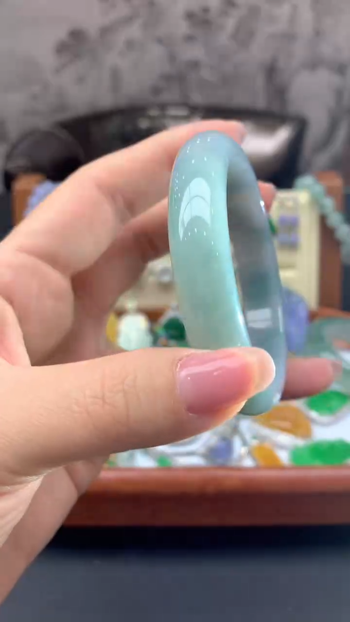 【闪购商品】翡翠耳饰18K金镶嵌153-天然翡翠