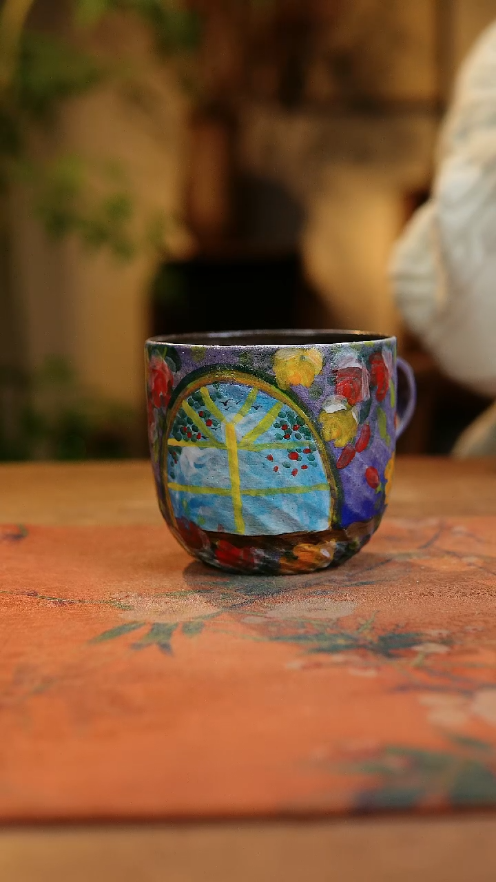 【闪购商品】瓷片1361景德镇手工手绘釉下彩高温瓷