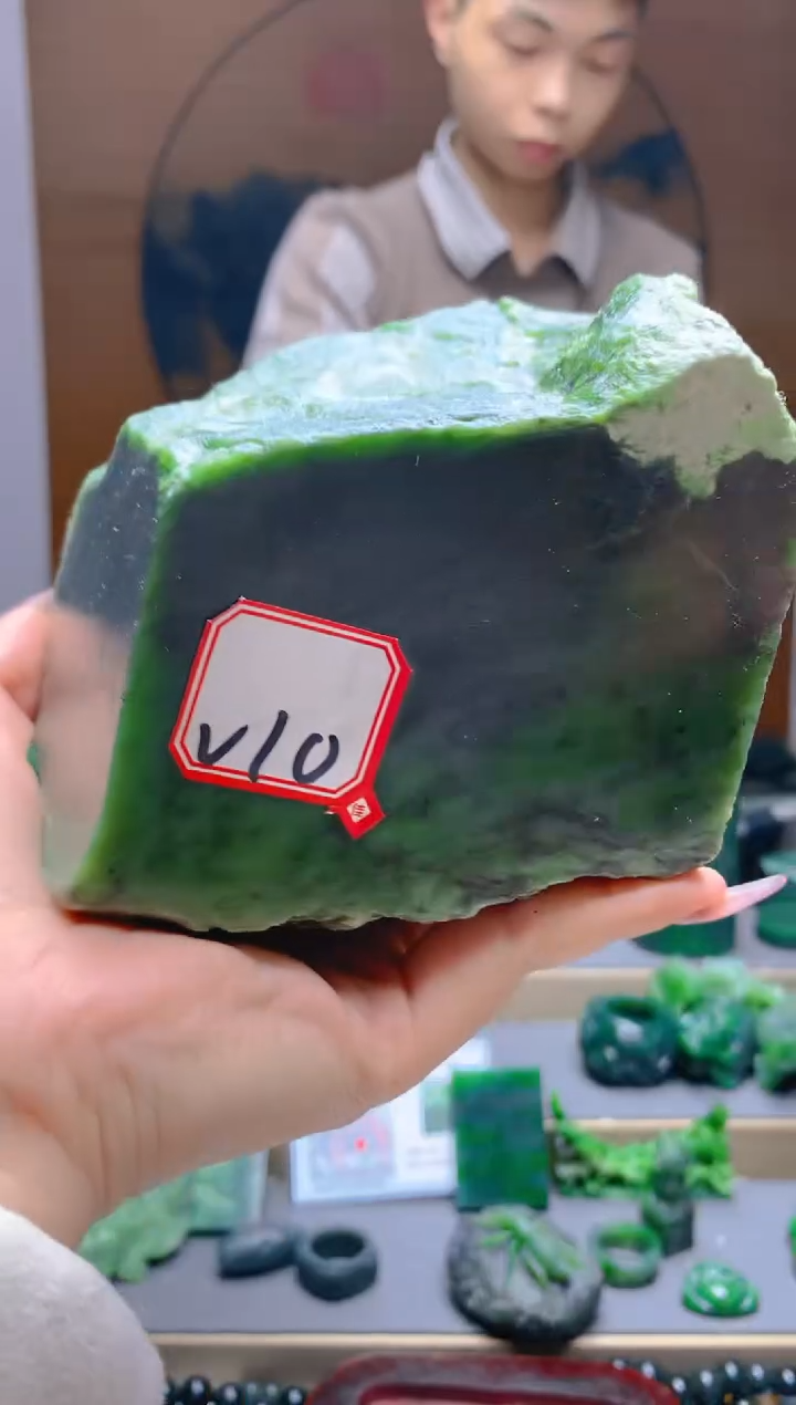 【闪购商品】和田玉（碧玉）珠宝半成品未镶嵌1