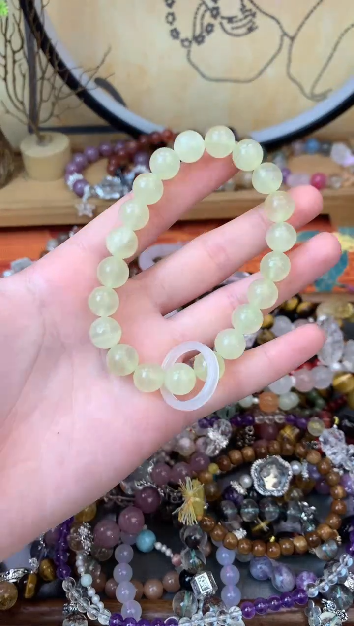 【闪购商品】岫玉手饰未镶嵌405手串