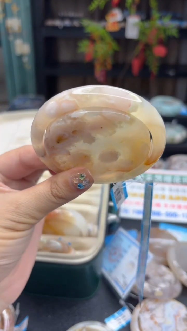 【闪购商品】石英质玉手镯未镶嵌277（62圈赠送镯心）