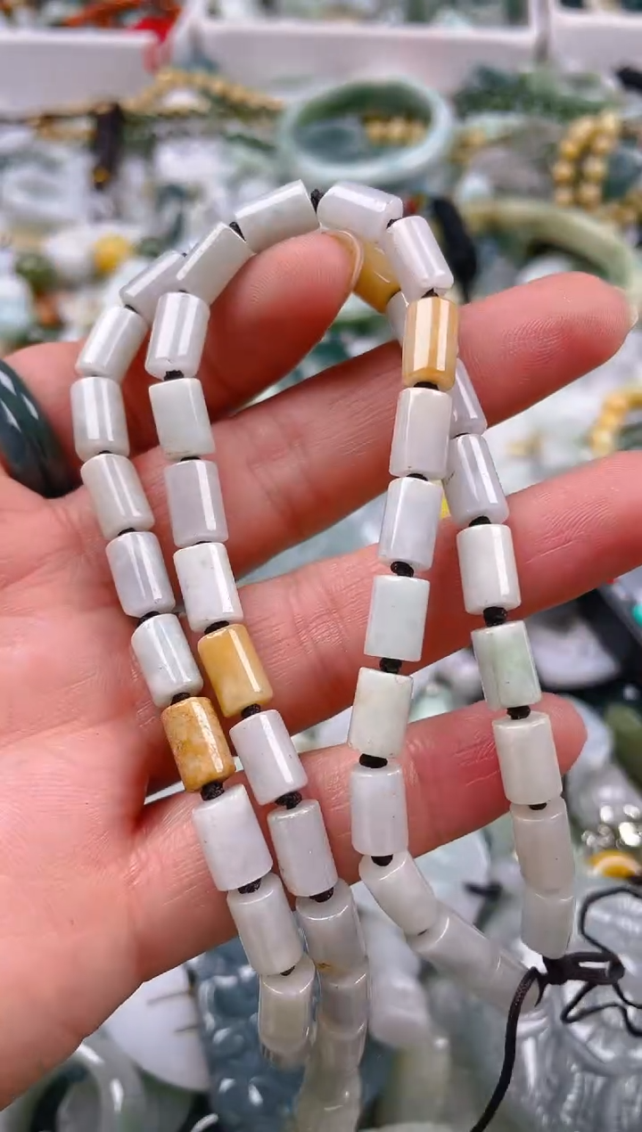 【闪购商品】翡翠颈饰未镶嵌/D/翡翠A货一图一物