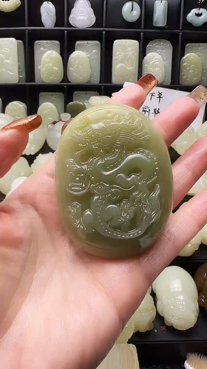 石材奇石，手把件