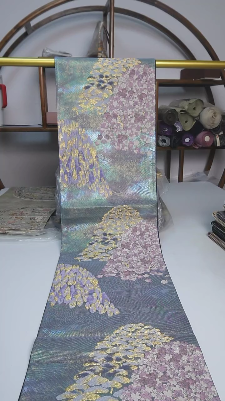 【闪购商品】织绣54西阵织六通风景