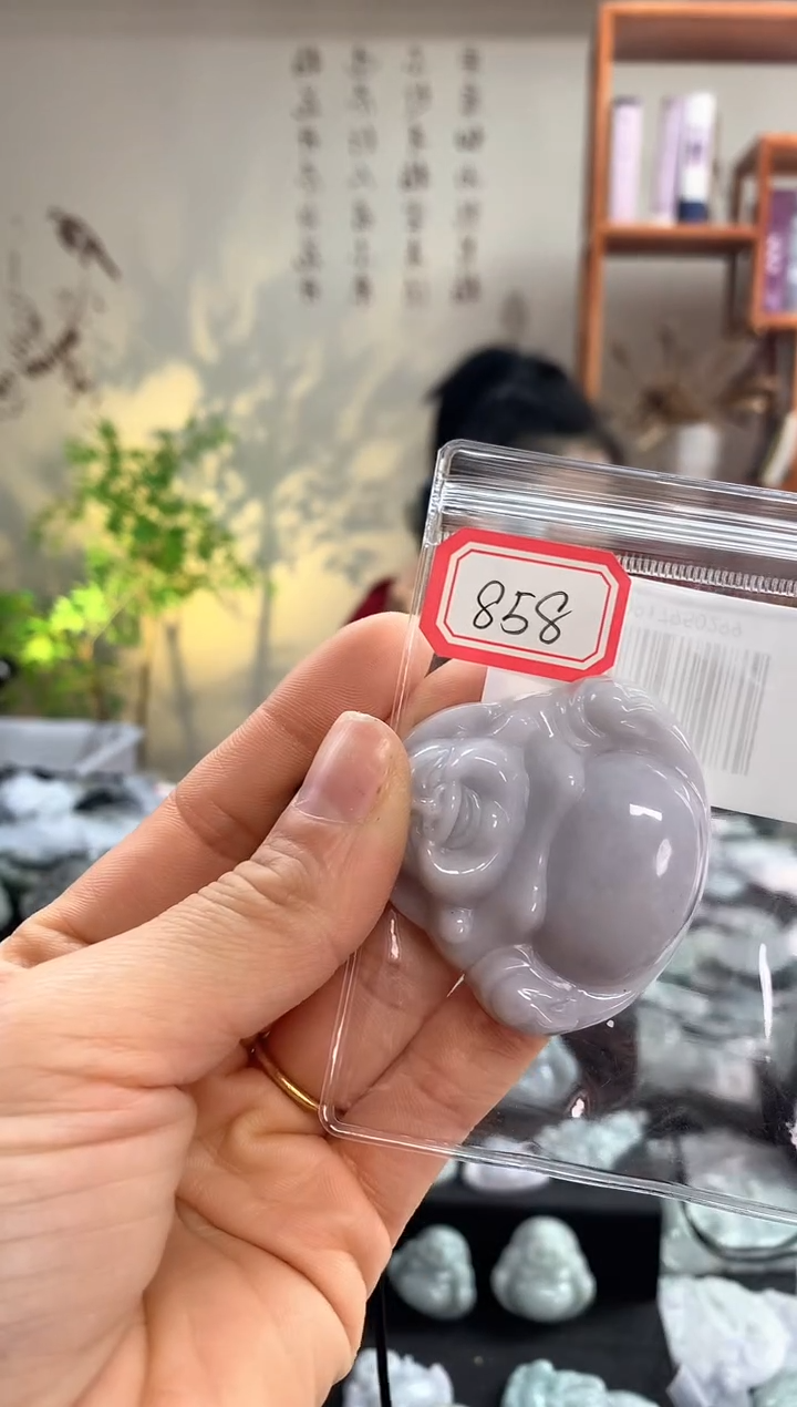 【闪购商品】翡翠颈饰未镶嵌佛公858