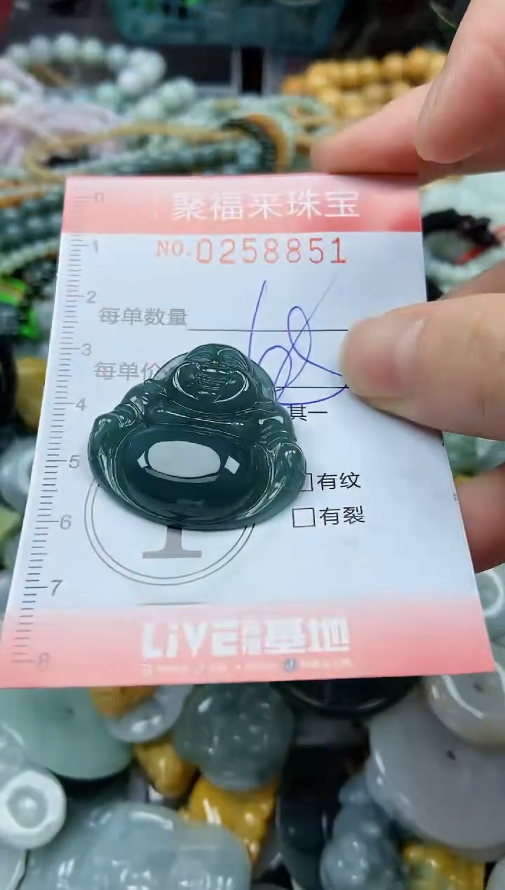 未镶嵌挂件翡翠闪购0258851