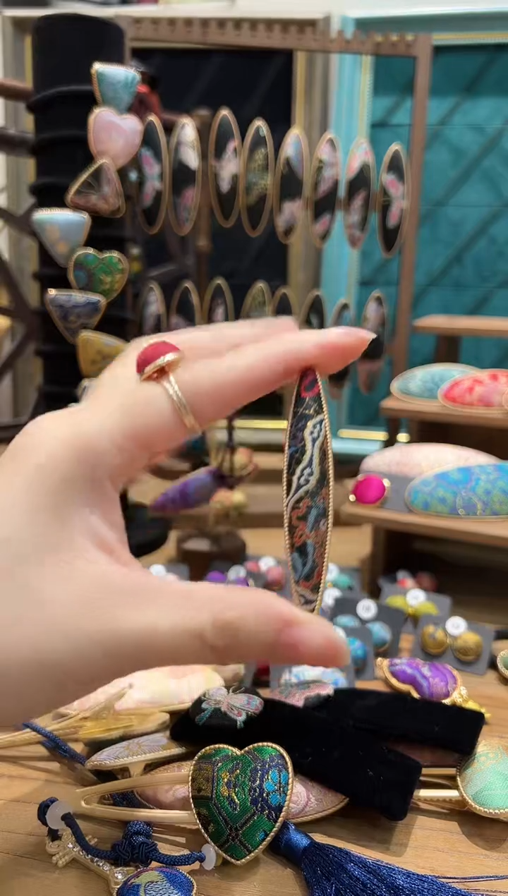 【闪购商品】【孤品2.19】巳巳如意小柳叶鸭嘴夹