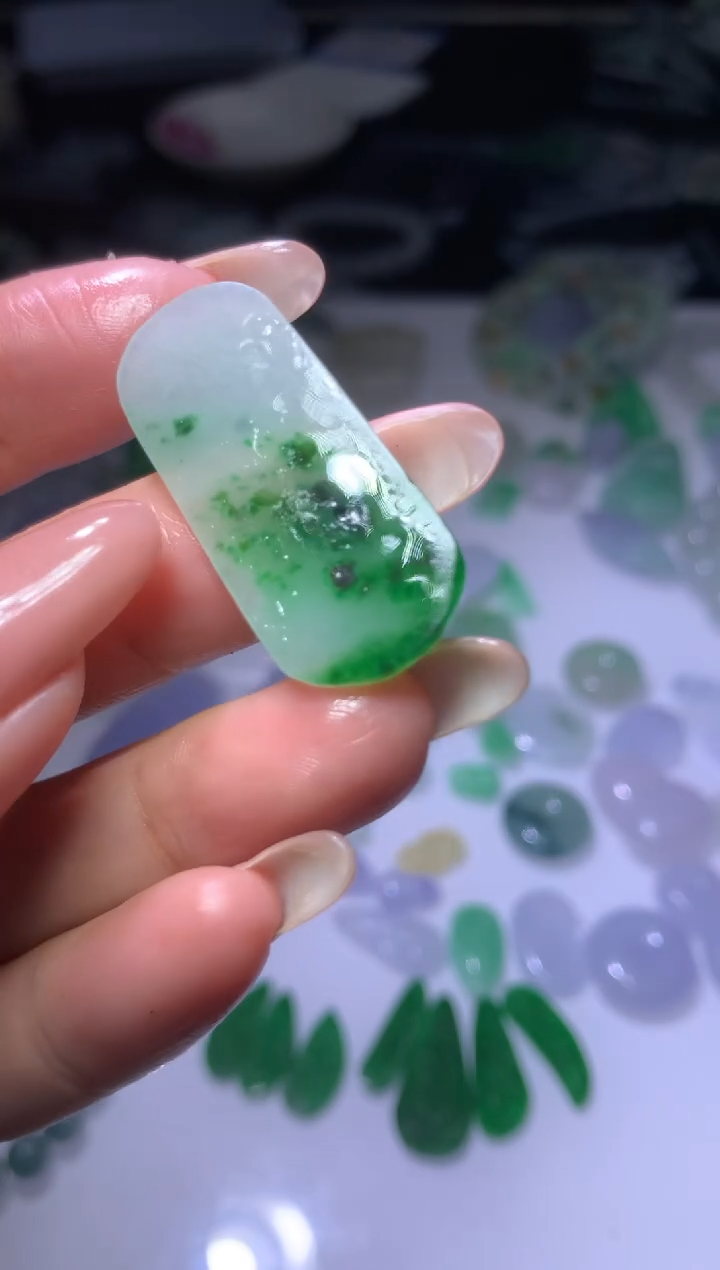 未镶嵌定制翡翠蔚**紫MXX058105