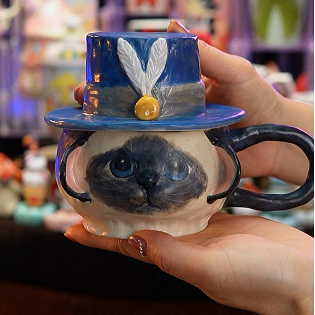 设计师款  悠宁老师  131-2  陶瓷杯