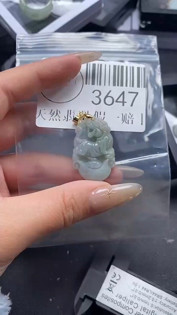 颈饰未镶嵌翡翠3647