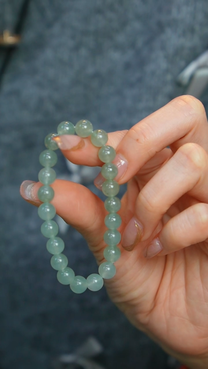 【闪购商品】翡翠手串未镶嵌54号-珠串/姿/3