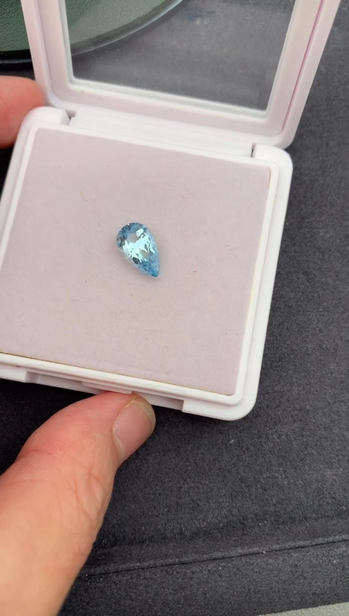 裸石海蓝宝石1.6ct 海蓝宝石 定制 BH