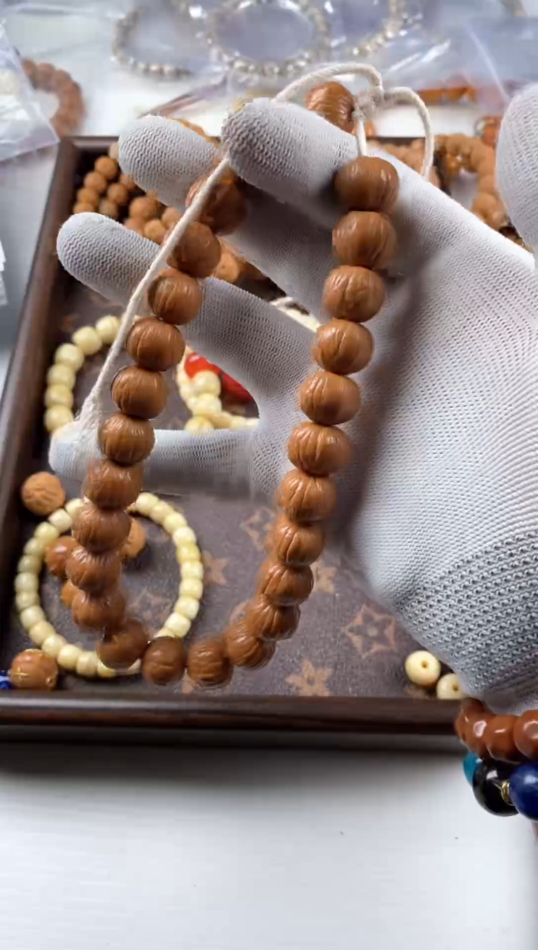 猴头核桃手串闪十九南瓜手持