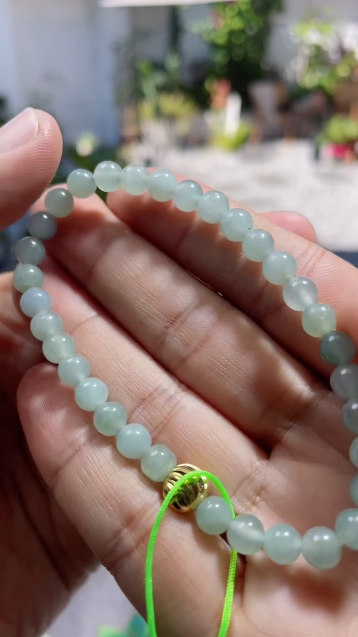 未镶嵌手链翡翠手串