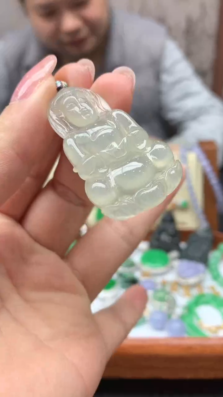 【闪购商品】翡翠颈饰未镶嵌3-天然翡翠