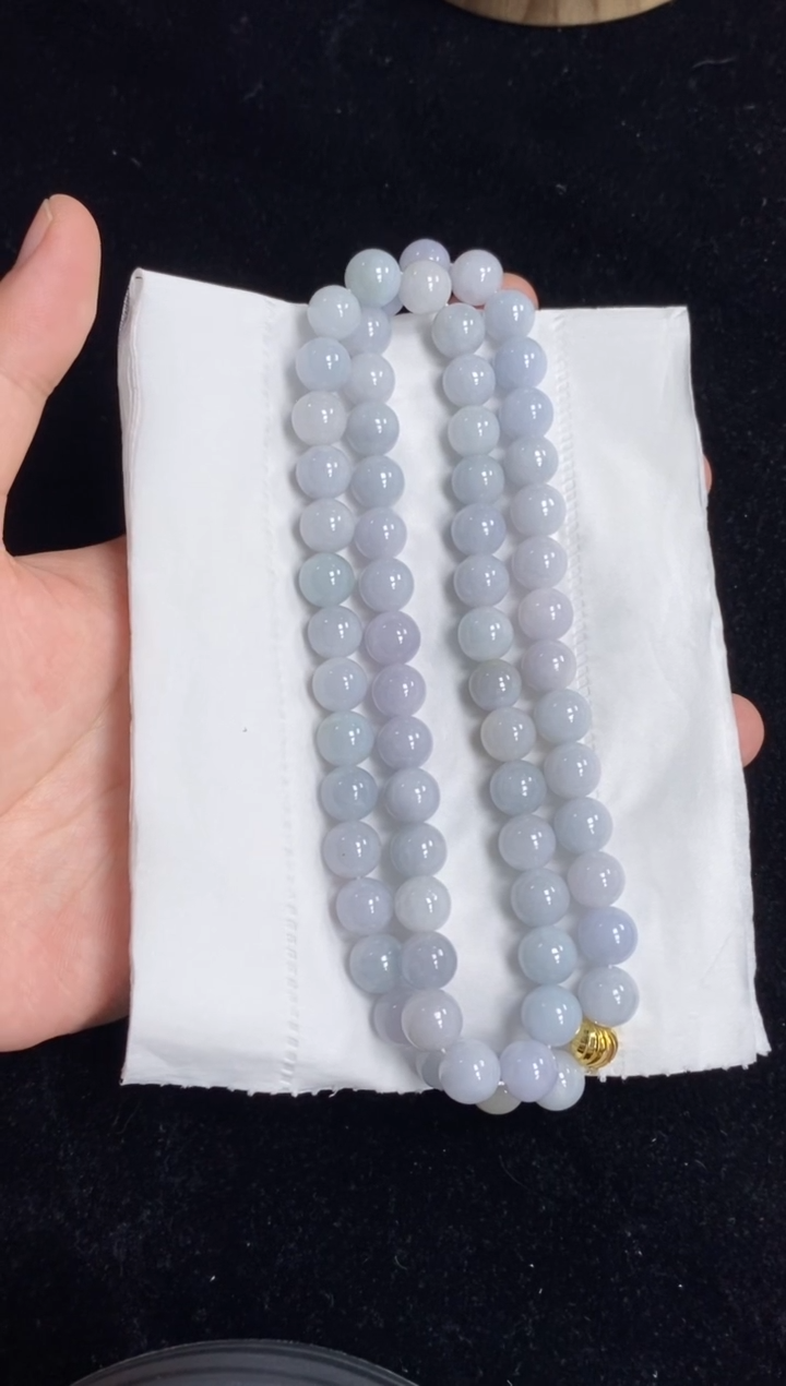 未镶嵌手串翡翠156号链接天然缅甸翡翠A货一物一证