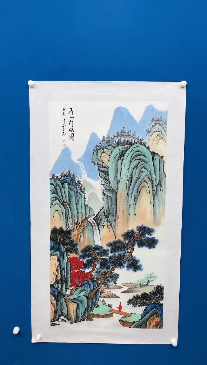 【闪购商品】国画张-四尺山水/无框/L