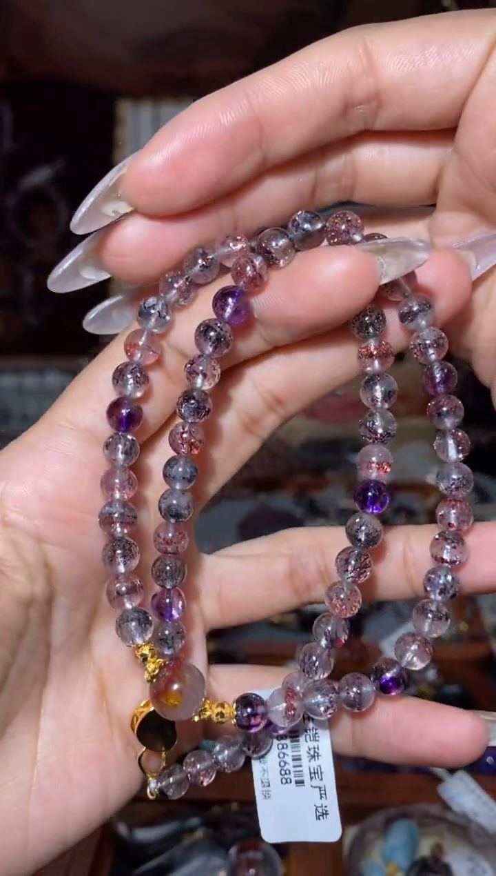 【闪购商品】水晶项链未镶嵌超七